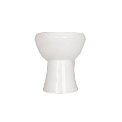 Elongated Toilet Bowl in White