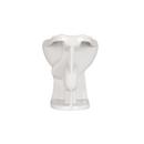 Zurn White Elongated Floor Mount Toilet Bowl 