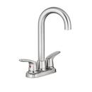 Two Handle Centerset Bar Faucet in Stainless Steel