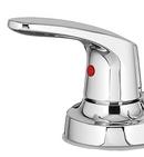 American Standard Polished Chrome Two Handle Lever Deck Mount Service Faucet 