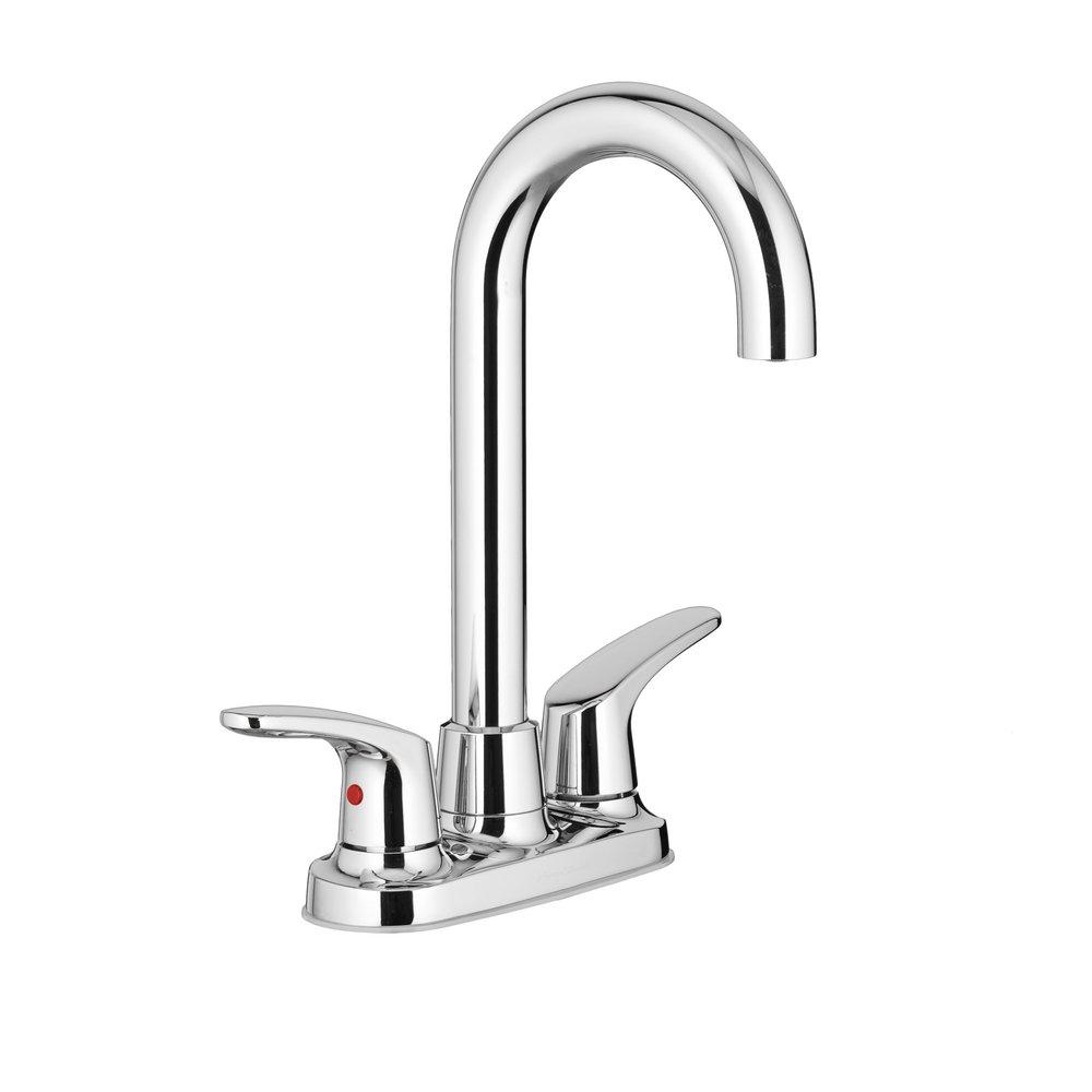 American Standard Polished Chrome Two Handle Lever Bar Faucet 