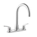 Two Handle Kitchen Faucet in Polished Chrome