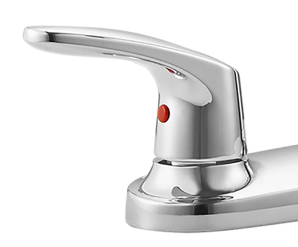 American Standard Polished Chrome Two Handle Kitchen Faucet 