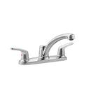 American Standard Polished Chrome Two Handle Kitchen Faucet 