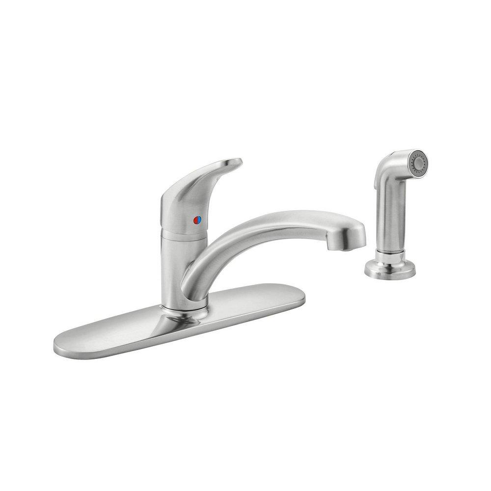 American Standard Stainless Steel Single Handle Kitchen Faucet 