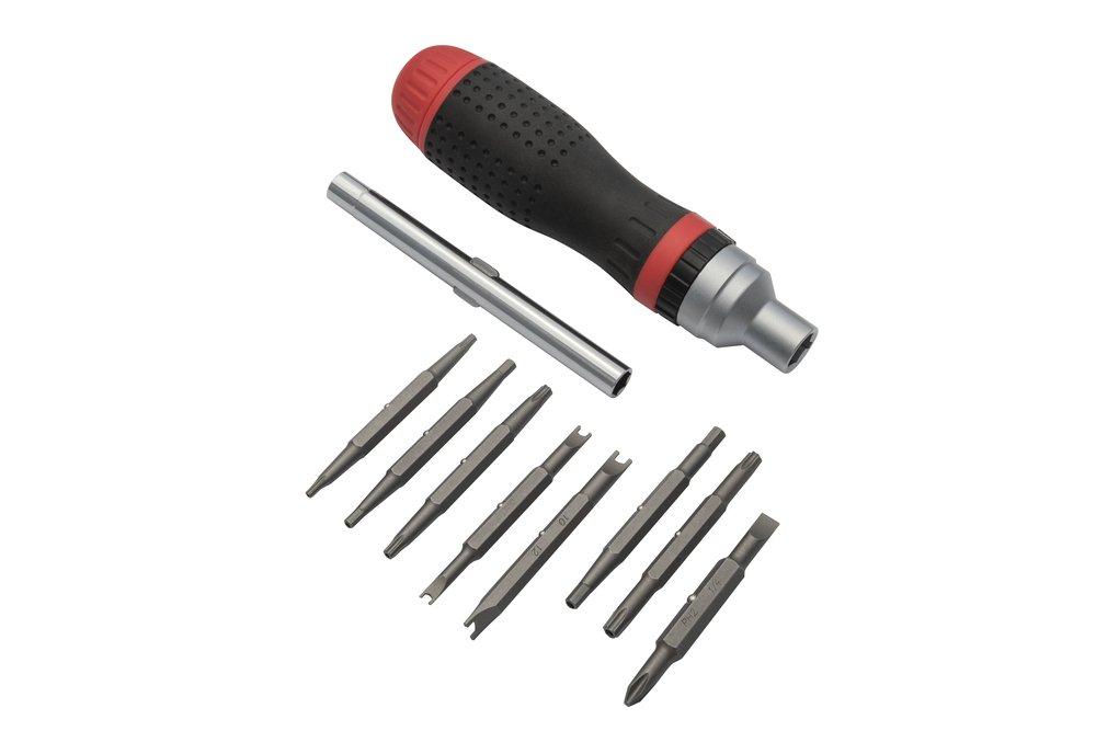 RAPTOR® Black Manual (9 Piece) Screwdriver 