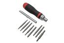 Manual Hex, Nut, Phillips, Slotted and Torx (9 Piece) Screwdriver
