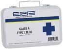 8-1/2 in. First Aid Kit Class A Type I, II and III with Metal Box