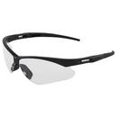 Polycarbonate Black Frame Safety Glass with Clear and Anti-fog Lens