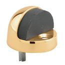 Polished Brass Hi-Dome Floor Door Stop 