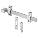 Brushed Chrome 8 in. Surface Bolt 