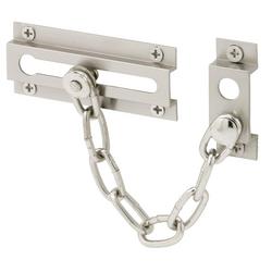 Chain Door Guard in Satin Nickel