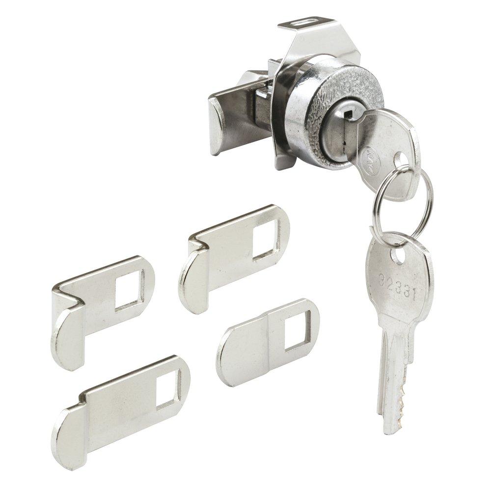 Prime-Line Satin Nickel Mailbox Lock 