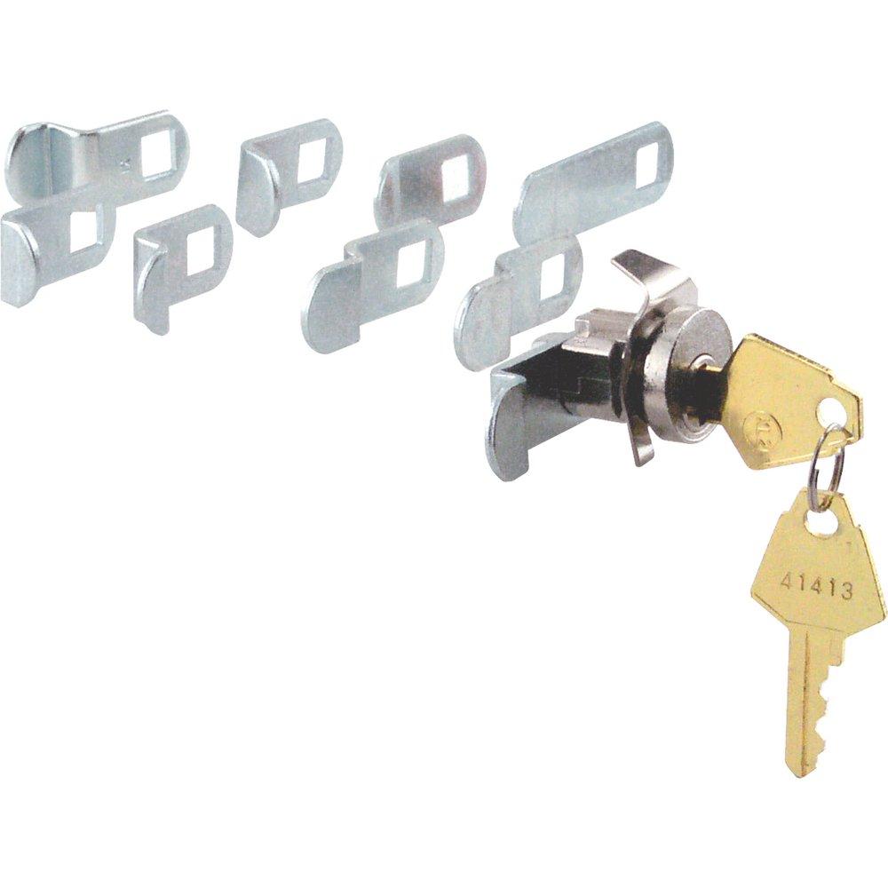 Prime-Line Satin Nickel Mailbox Lock 