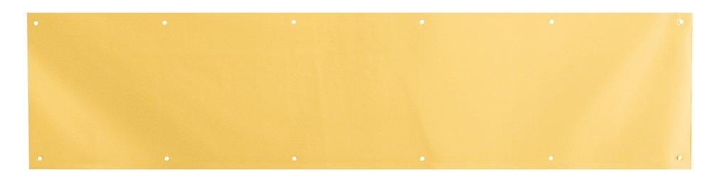 Polished Brass 8 in. Kickplate 