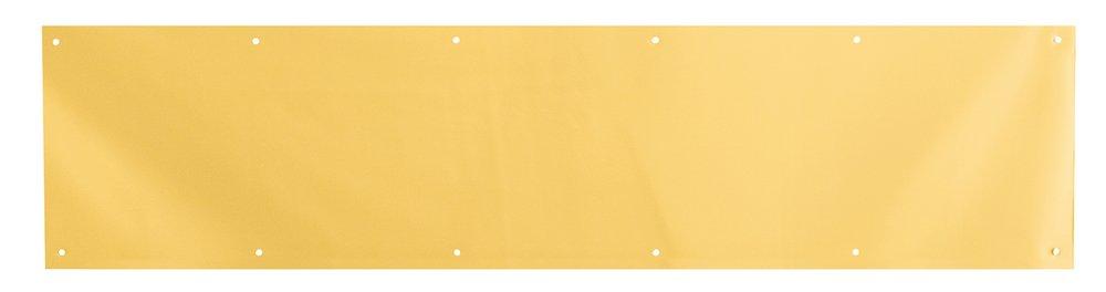 Polished Brass 6 in. Kickplate 