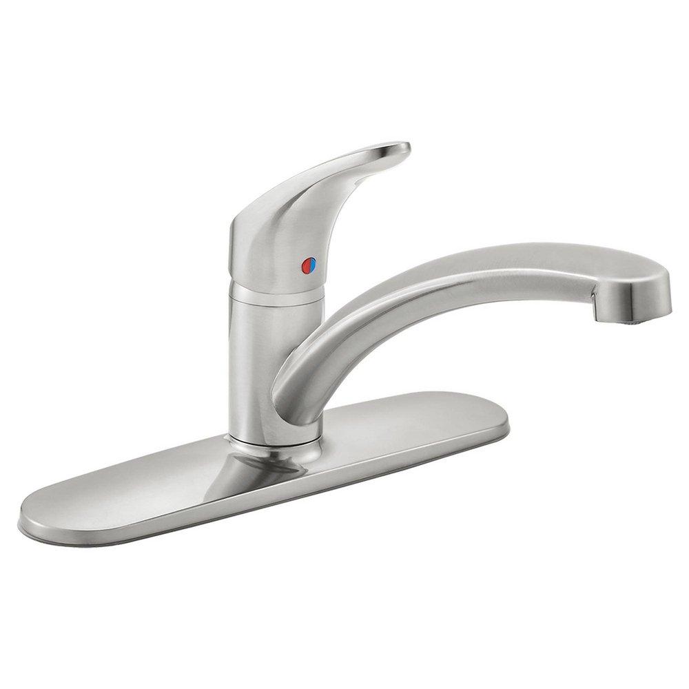 American Standard Stainless Steel Single Handle Kitchen Faucet 