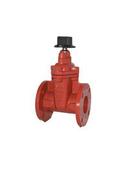 American Flow Control Mechanical Joint Ductile Iron Open Left Tapping Valve with Spur Gear 