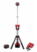 Milwaukee&reg; Black M18 ROCKET LED TOWER LIGHT/CHARGER KIT 