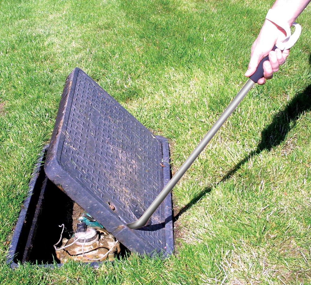 Pollardwater Black Foam Rubber Grip Lid Lifter 