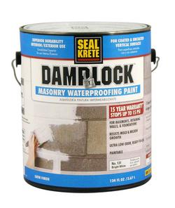 1 gal Masonry Waterproofing Paint in Satin