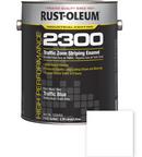 Rust-Oleum&reg; White 1 gal Semi-Gloss Traffic and Striping Paint 