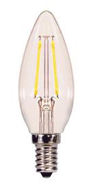 2.5W C11 Dimmable LED Light Bulb with Candelabra Base