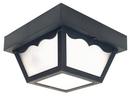Liteco White/Black 1-Light Non-Metallic Outdoor Lighting 