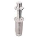 Prime-Line Silver 3-3/4 in. Closet Top Pivot (Pack of 2) 