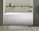 KOHLER White 60 x 30 in. Soaker Alcove Bathtub with Drain in White 