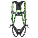 Honeywell Safety Products Green L/XL Size Harness with Tongue Buckle Front Ring in Black and Green 