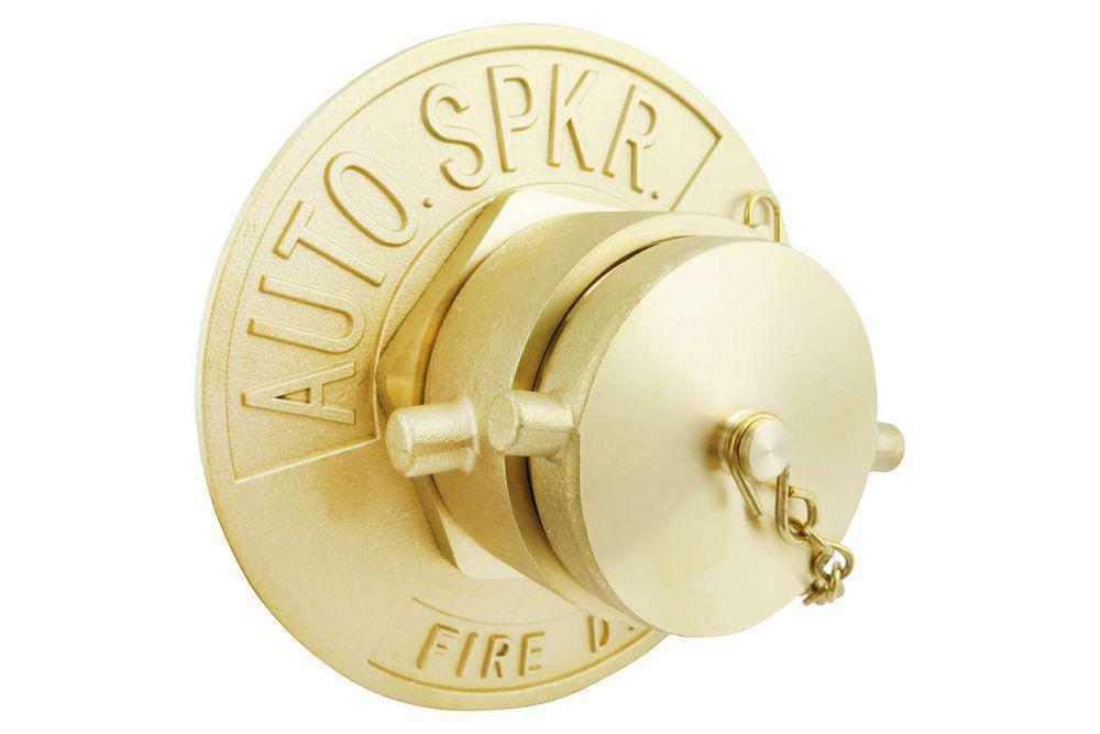 Fire-End & Croker Cast Brass Flush Mount Inlet 