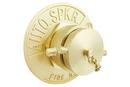 Fire-End & Croker Cast Brass Flush Mount Inlet 