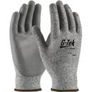 XL Size Polyurethane Palm Coated PolyKor™ Knit Glove in Grey