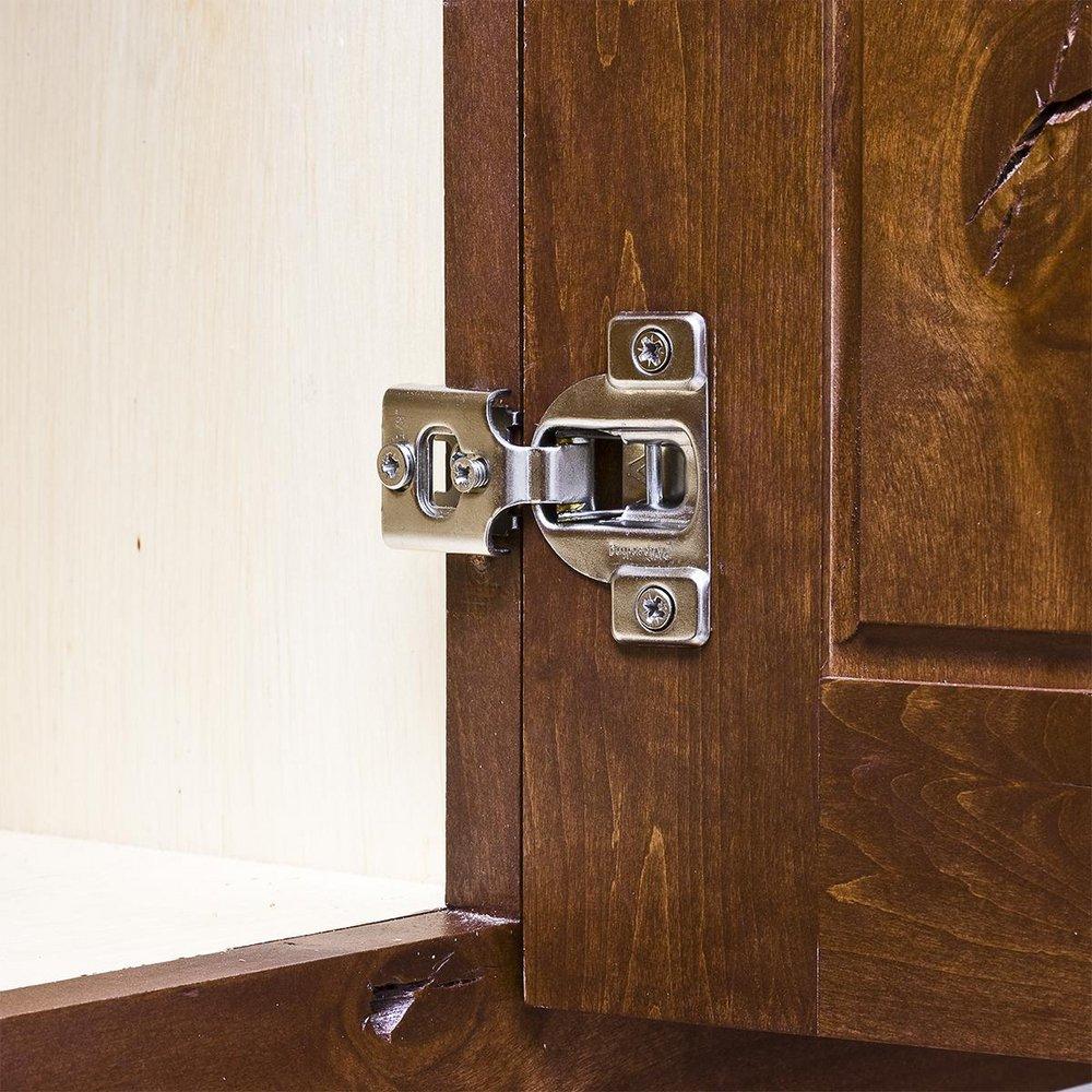 Hardware Resources Polished Nickel 6-Way Adjustable Face Frame 