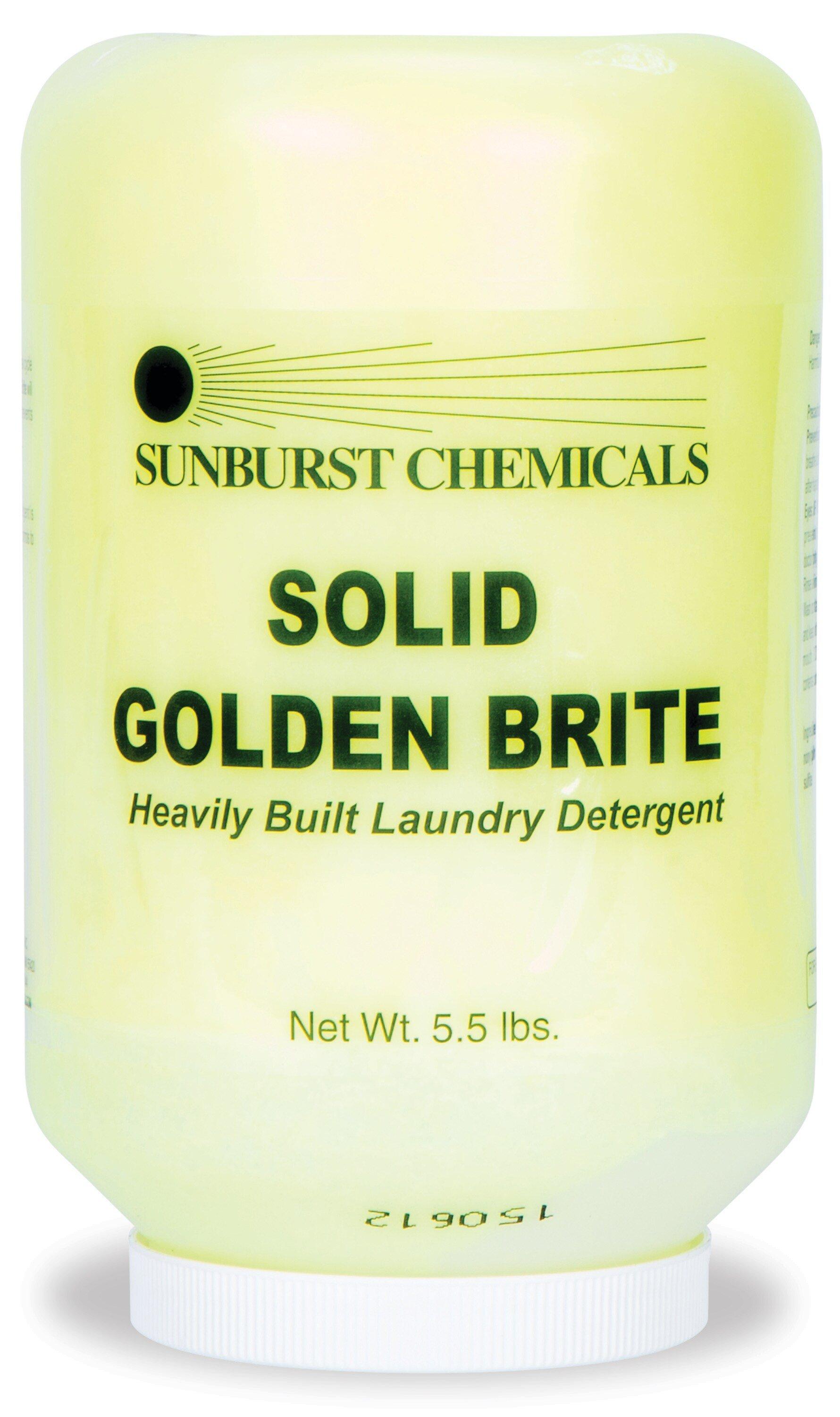 Sunburst Chemicals Yellow Laundry Detergent 