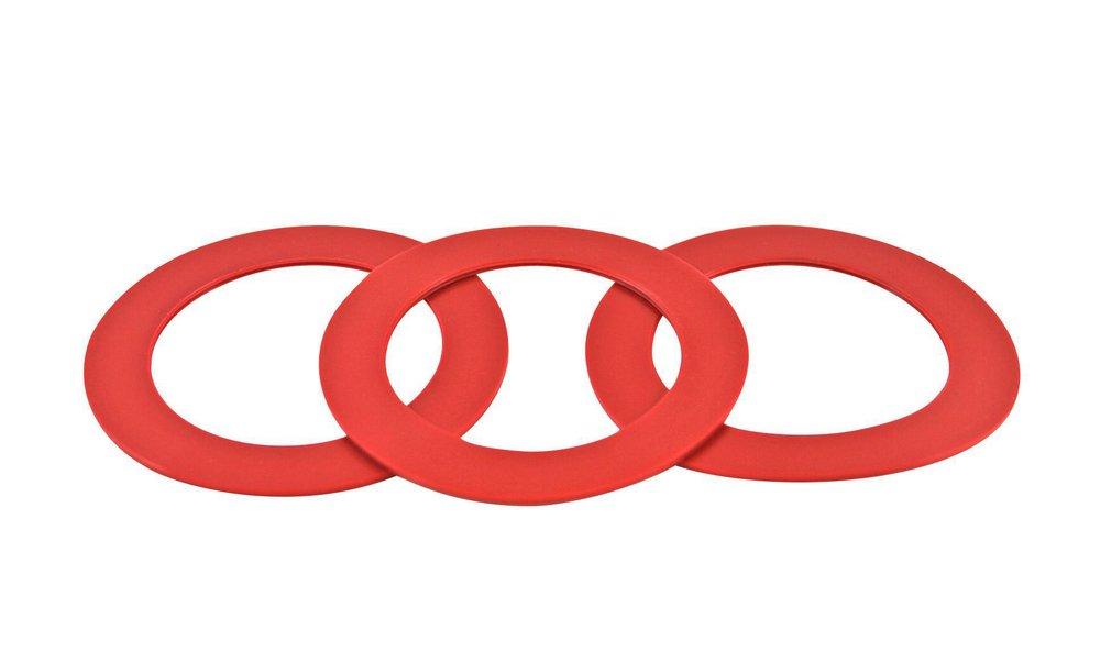 Fluidmaster Red Flush Valve Seal Replacement 3 Pack for 210 and 211 Flush Valves 