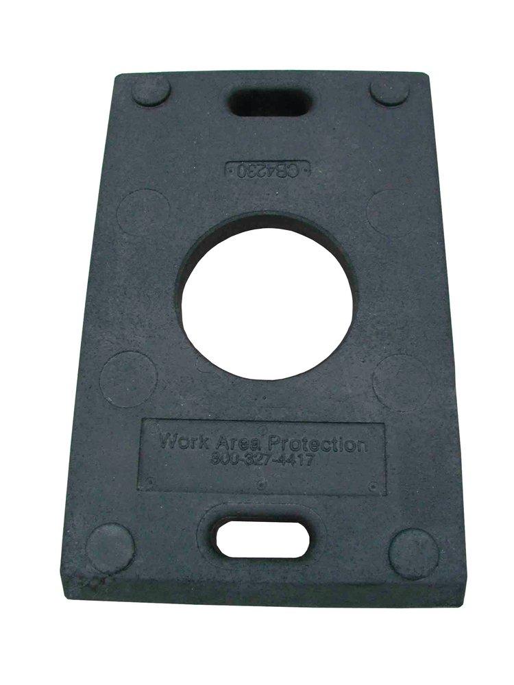 Work Area Protection Corporation Black 2-2/5 in. 30 lb. Base 