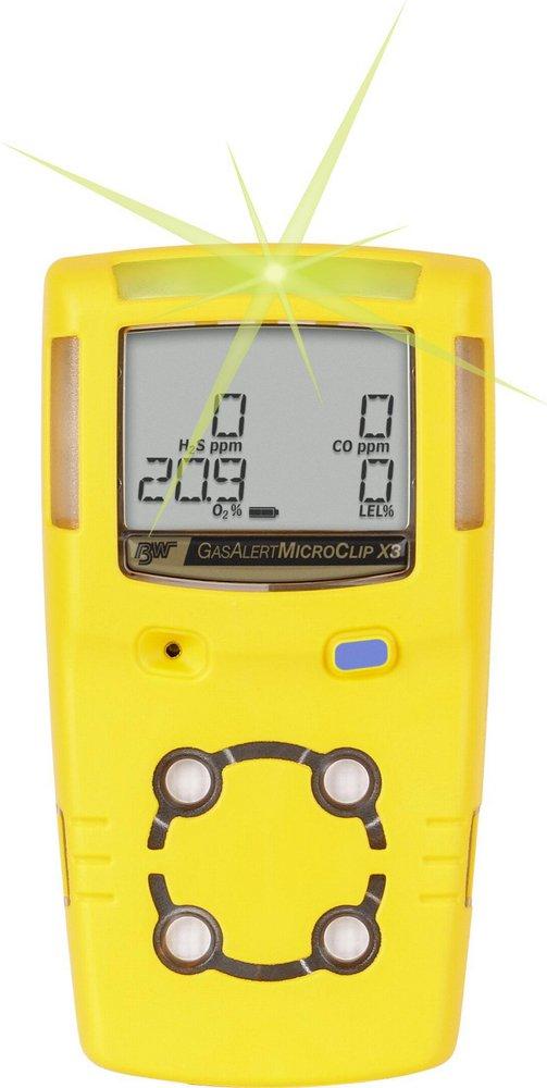 BW Technologies Yellow Lexan&reg; and TPE X3 Gas Detector 