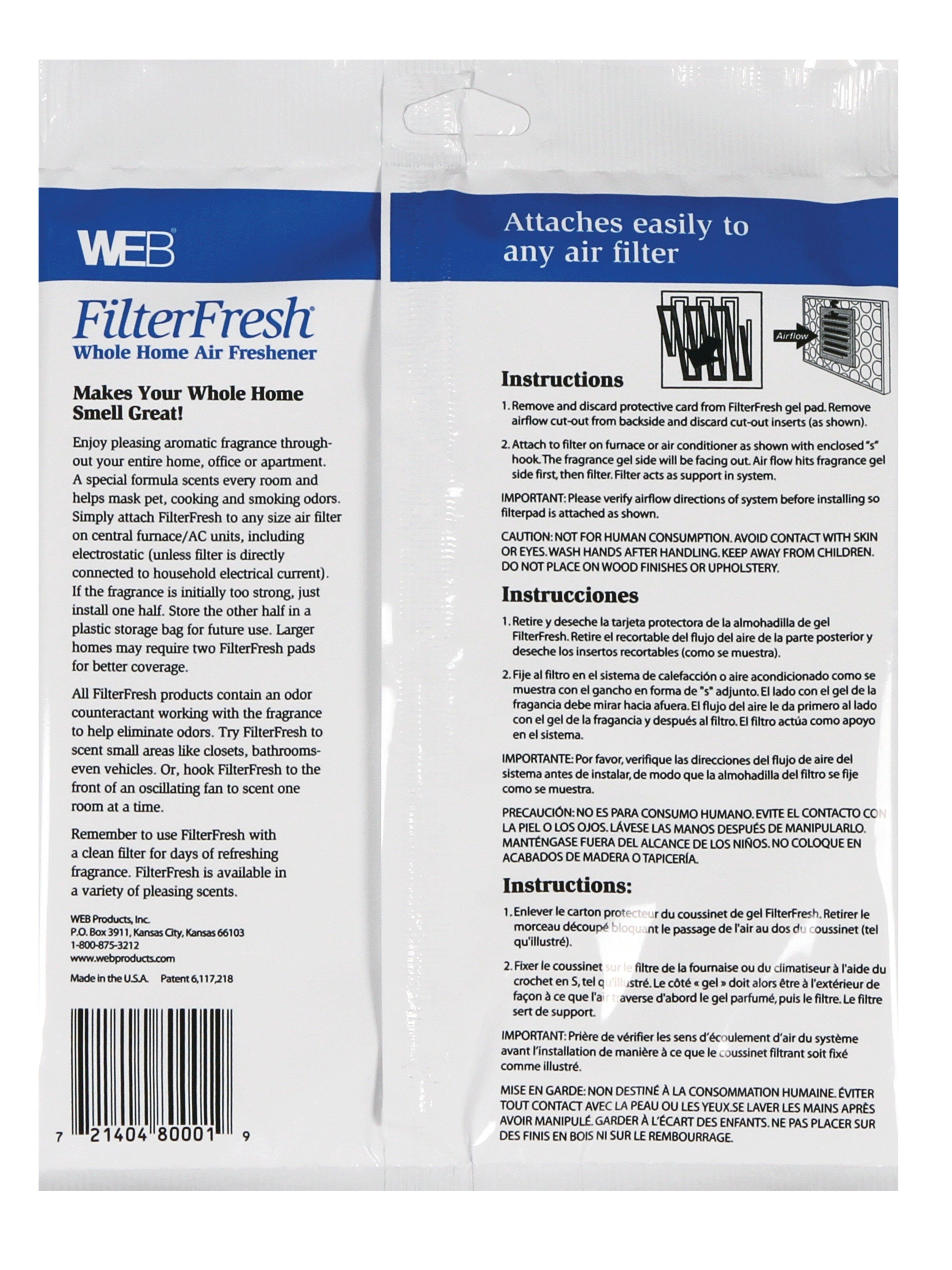 Web Products White Solid Air Freshener 