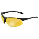 ERB Safety Black Black Frame Polycarbonate Safety Glasses 
