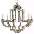 60W 6-Light Candelabra E-12 Chandelier in Hand-Rubbed Antique Brass