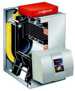 Block and Jacket for Vitorond 100 VR1 33 Boiler