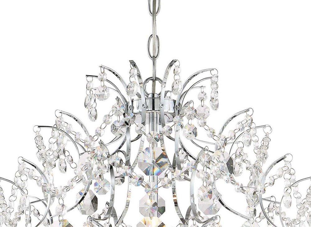 Minka Lavery Polished Chrome 60W 6-Light Chandelier 