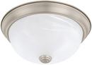 Capital Lighting Matte Nickel 2-Light 60W Ceiling Fixture 