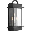 60W Outdoor Wall Sconce in Black