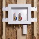 1/4-Turn Push Connect  Washing Machine Outlet Box with Hammer Arrestor 