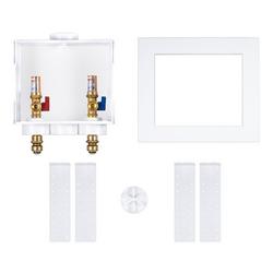 1/4-Turn Push Connect  Washing Machine Outlet Box with Hammer Arrestor