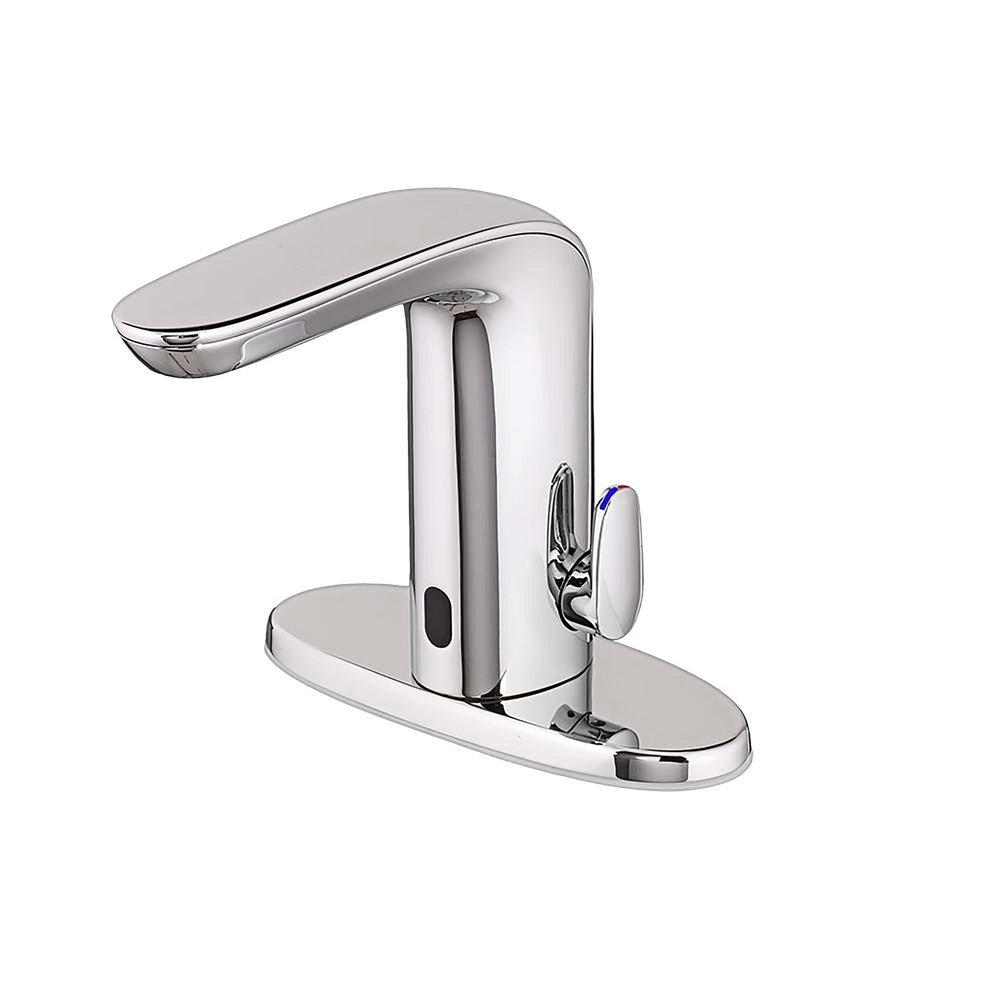 American Standard Polished Chrome Single Handle Sensor Bathroom Sink Faucet 