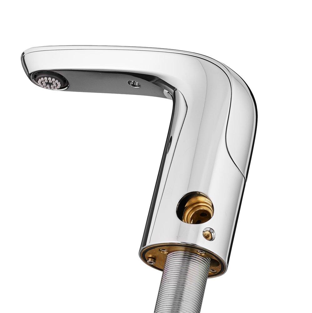 American Standard Polished Chrome Single Handle Sensor Bathroom Sink Faucet 